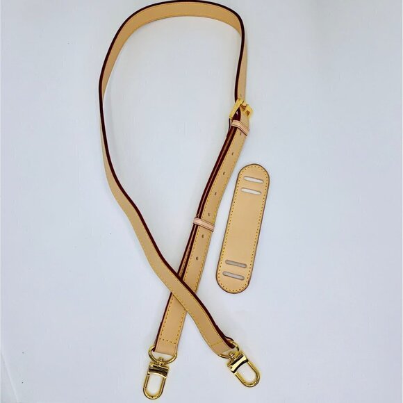 Vachetta Leather Replacement Strap for Keep All 45 50 55 Speedy crossbody 2.5cm - Picture 4 of 11